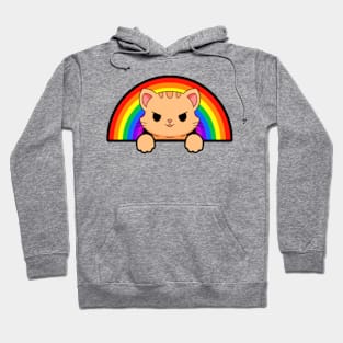 Kitty Rainbow Hoodie